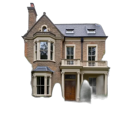 building, 3d render, photorealistic, concept art transparent PNG cut-out