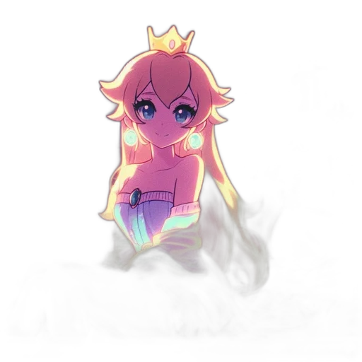 crown, dragon, creature, staff transparent PNG cut-out