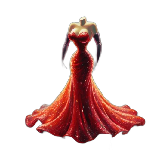 dress, crown, jewelry, creature transparent PNG cut-out
