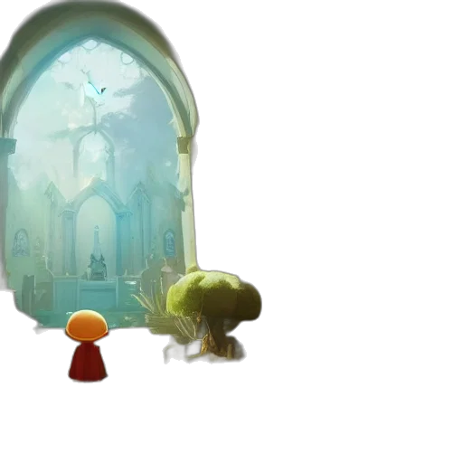 crown, concept art, 3d render, fantasy art transparent PNG cut-out