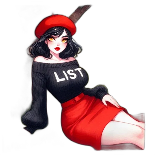 staff, hat, dress, jacket transparent PNG cut-out