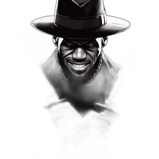 hat, face, mask, comic book art transparent PNG cut-out