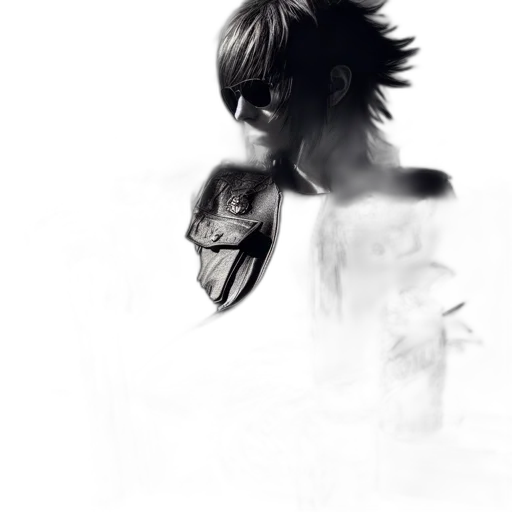 mask, dragon, face, weapon transparent PNG cut-out