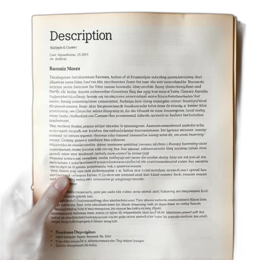 weapon, description, document, position transparent PNG cut-out