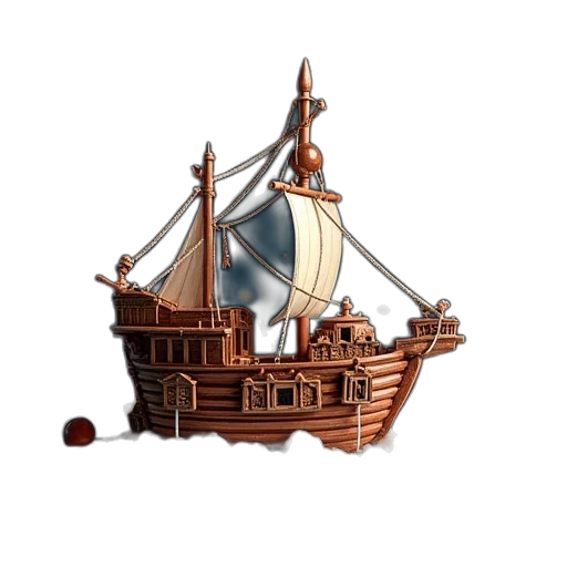crown, weapon, concept art, 3d render transparent PNG cut-out