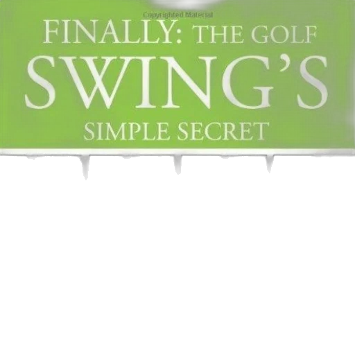 finally, golf, swing, simple transparent PNG cut-out