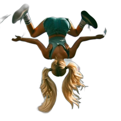 hair, mask, staff, hat transparent PNG cut-out