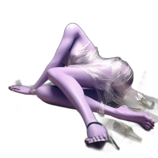 hair, creature, weapon, robot transparent PNG cut-out