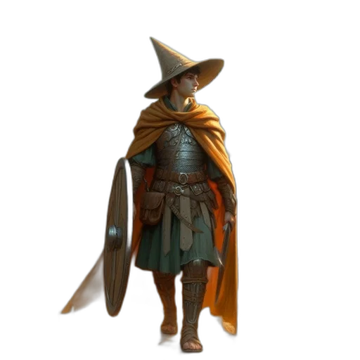 staff, hat, sword, mask transparent PNG cut-out
