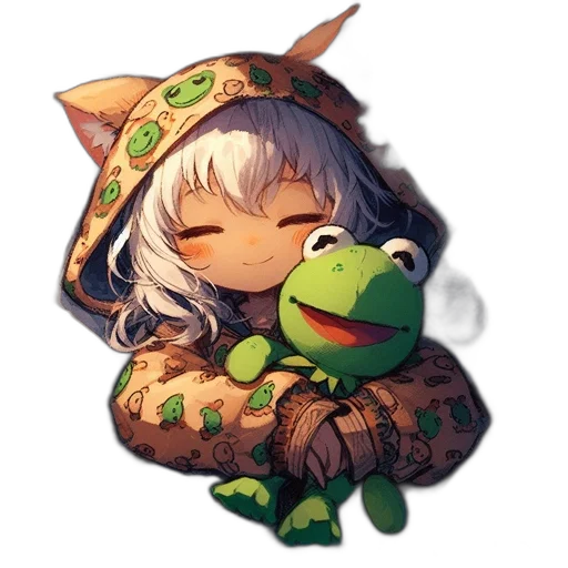 dragon, hat, creature, staff transparent PNG cut-out
