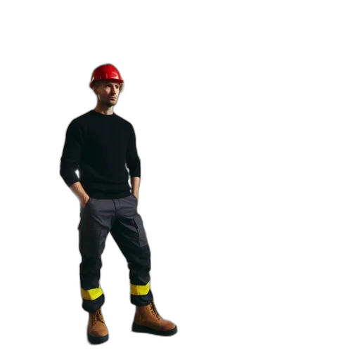staff, hat, concept art, 3d render transparent PNG cut-out
