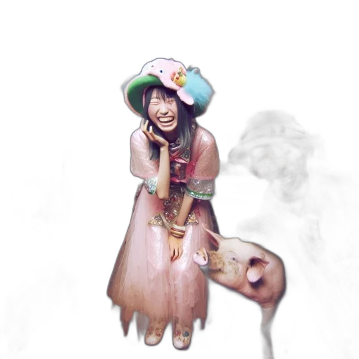 hat, creature, dress, animal transparent PNG cut-out