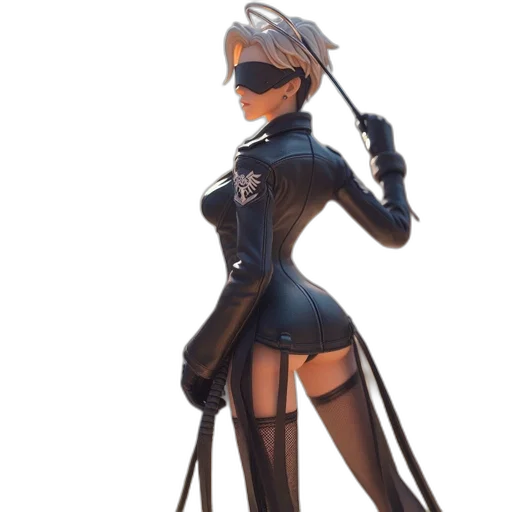 staff, weapon, dress, robot transparent PNG cut-out