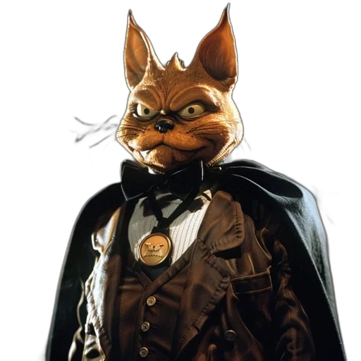 jacket, staff, mask, animal transparent PNG cut-out
