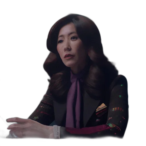 staff, robot, face, jacket transparent PNG cut-out