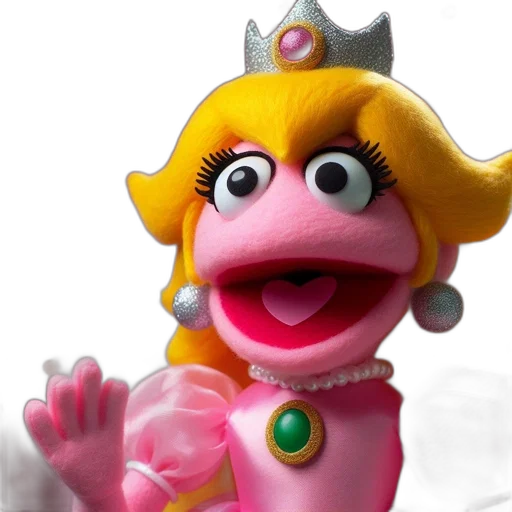 crown, animal, creature, staff transparent PNG cut-out