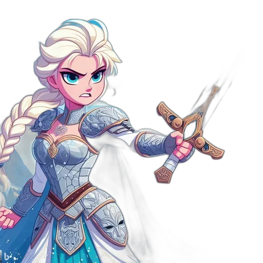 sword, weapon, staff, fantasy art transparent PNG cut-out