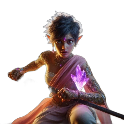 sword, staff, weapon, dragon transparent PNG cut-out