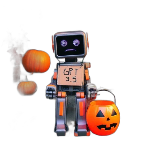 robot, pixel art, 3d render, concept art transparent PNG cut-out