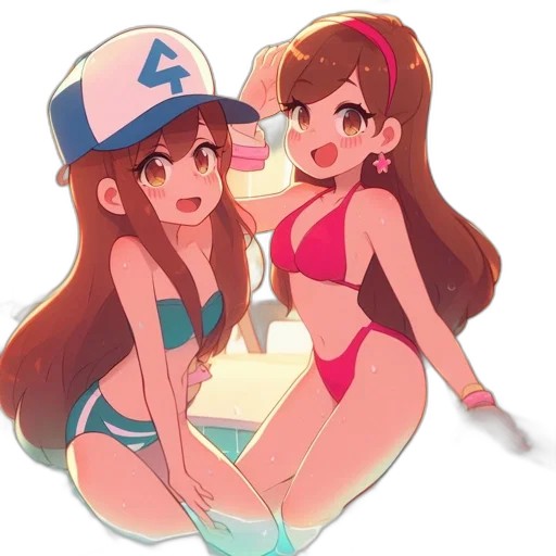 hat, anime, pixel art, concept art transparent PNG cut-out