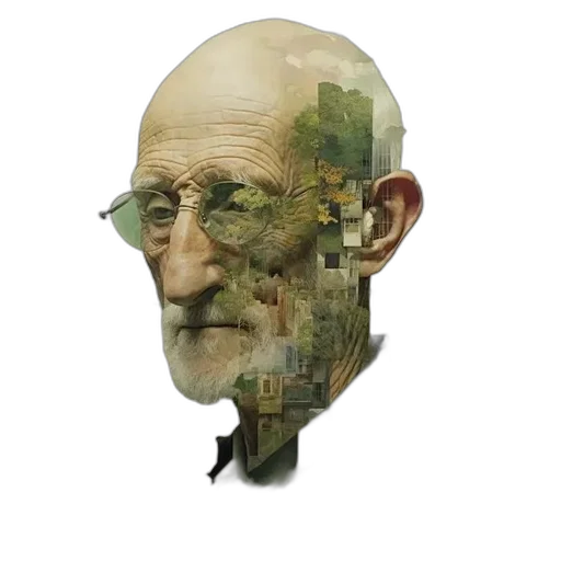 face, mask, robot, creature transparent PNG cut-out