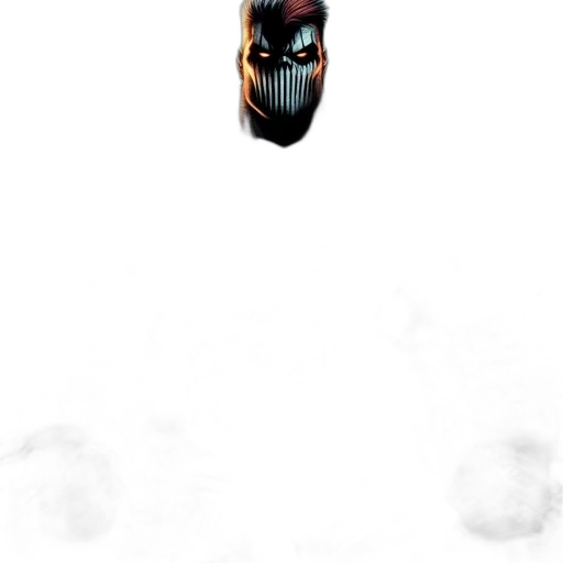 mask, robot, face, creature transparent PNG cut-out