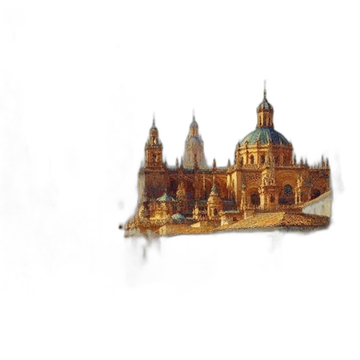 crown, building, hat, watercolor transparent PNG cut-out