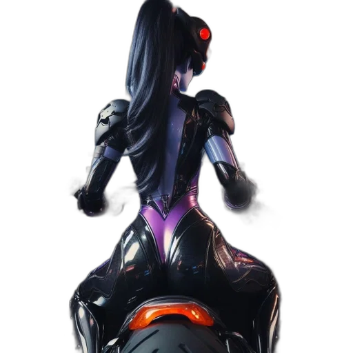 robot, dress, weapon, concept art transparent PNG cut-out