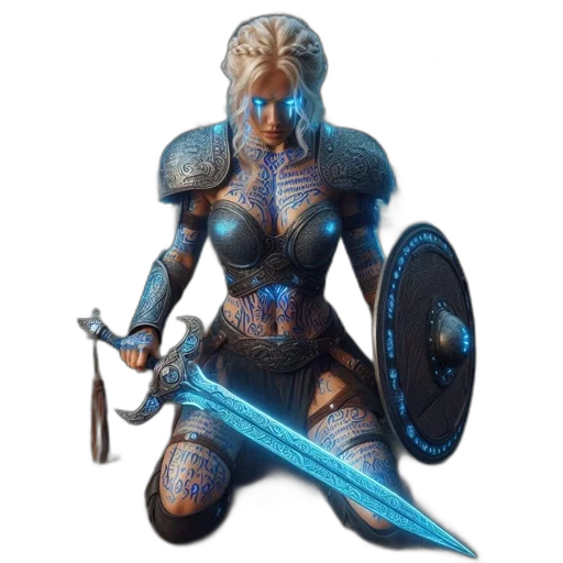 sword, staff, jewelry, robot transparent PNG cut-out