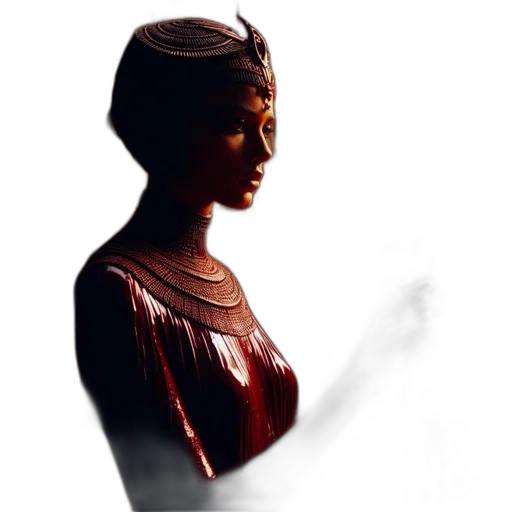 dress, jewelry, crown, mask transparent PNG cut-out