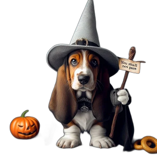 staff, animal, photorealistic, fantasy art transparent PNG cut-out