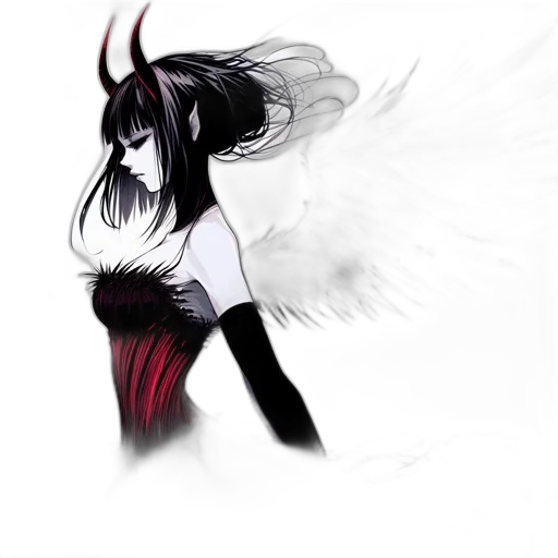 dragon, mask, creature, staff transparent PNG cut-out