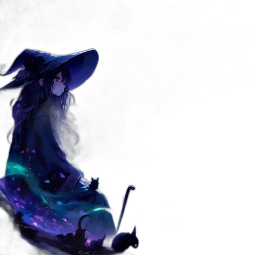 staff, dress, hat, dragon transparent PNG cut-out