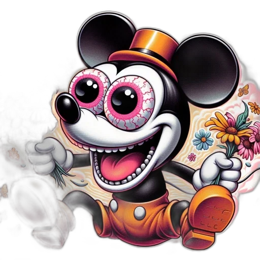 mask, concept art, cartoon, comic book art transparent PNG cut-out