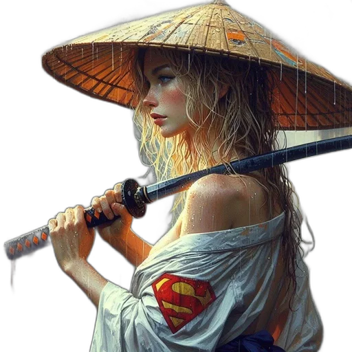 umbrella, sword, staff, weapon transparent PNG cut-out