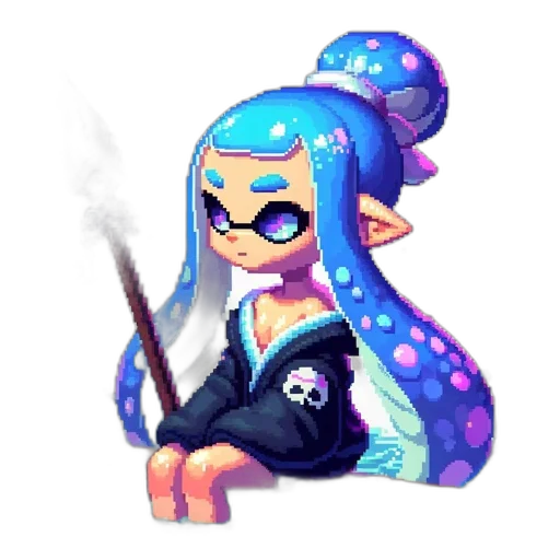 weapon, staff, jacket, dress transparent PNG cut-out
