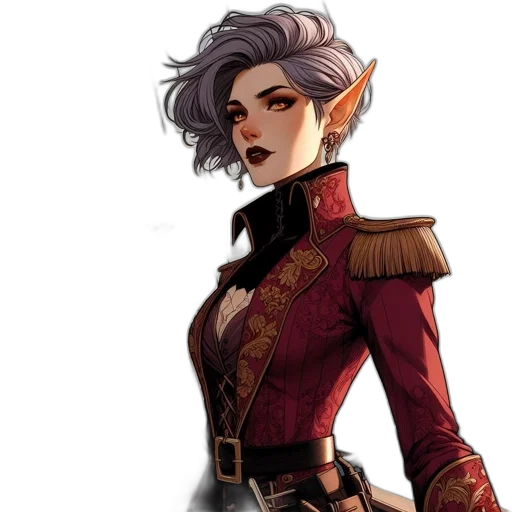 staff, jacket, face, fantasy art transparent PNG cut-out