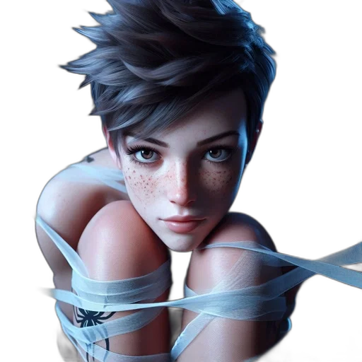 face, robot, concept art, cyberpunk transparent PNG cut-out