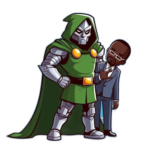 robot, comic book art, concept art, pixel art transparent PNG cut-out