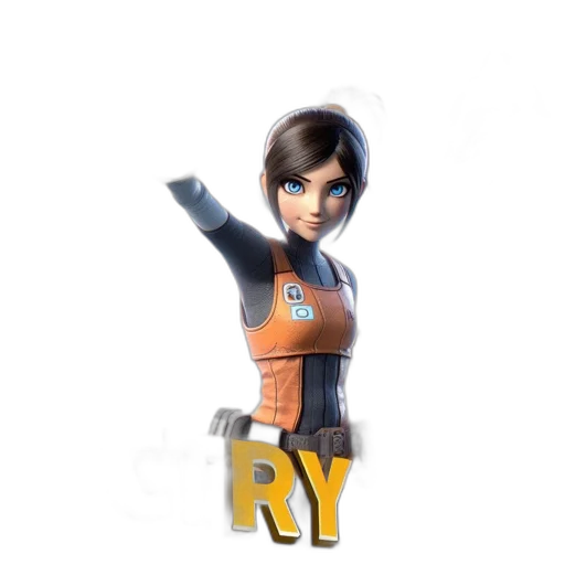 robot, staff, weapon, jacket transparent PNG cut-out