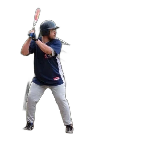 staff, weapon, 3d render, baseball transparent PNG cut-out