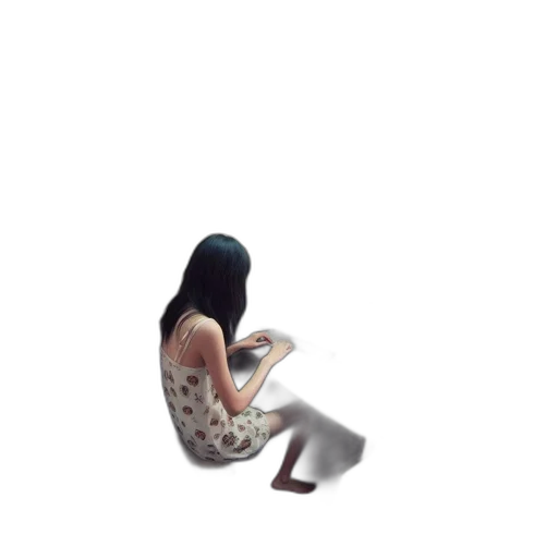 dress, furniture, shoes, hair transparent PNG cut-out