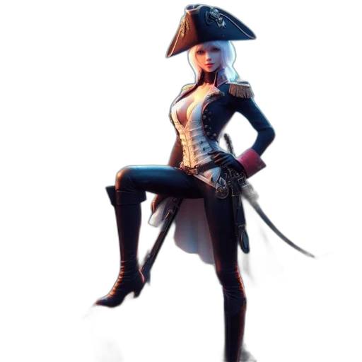 staff, hat, sword, concept art transparent PNG cut-out