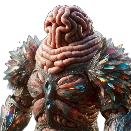 creature, face, animal, hair transparent PNG cut-out