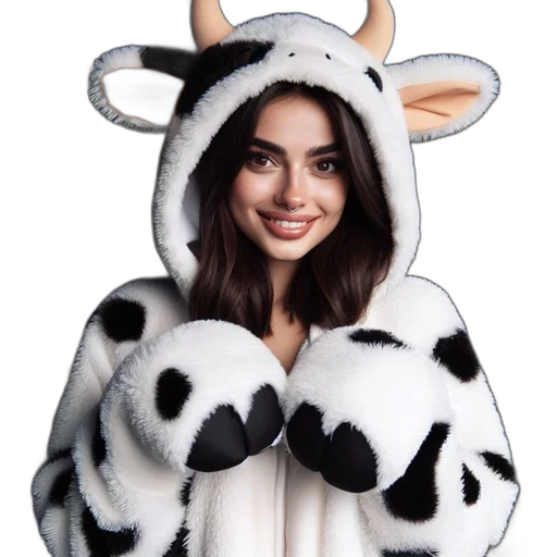 animal, jacket, creature, hat transparent PNG cut-out