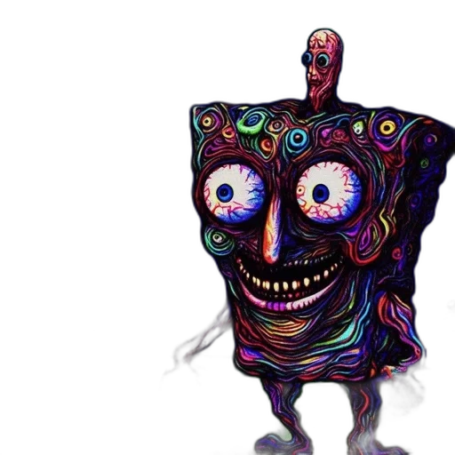 mask, creature, robot, face transparent PNG cut-out