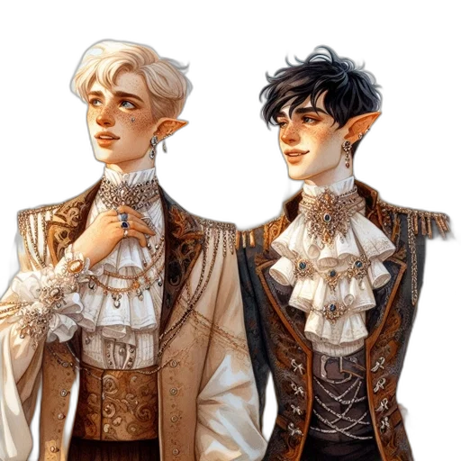 jacket, fantasy art, concept art, pixel art transparent PNG cut-out