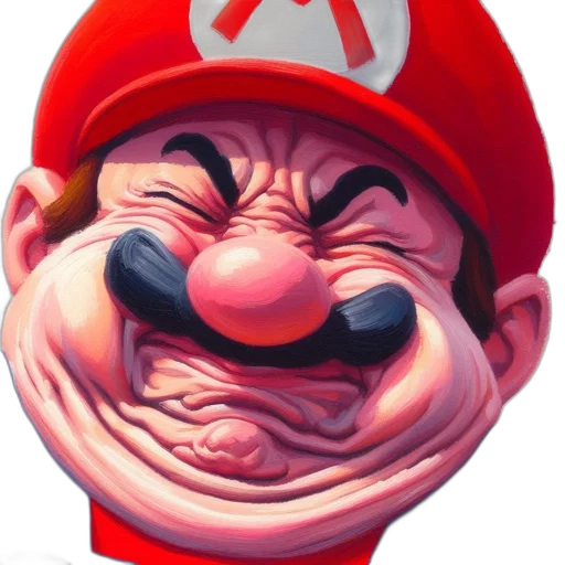 face, mask, hat, creature transparent PNG cut-out