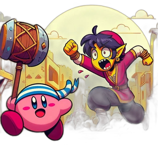 concept art, pixel art, fantasy art, comic book art transparent PNG cut-out