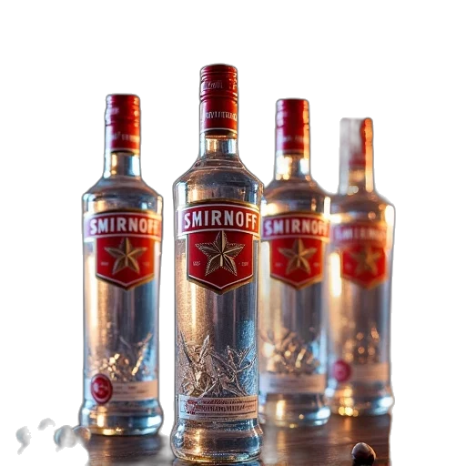bottle, crown, weapon, 3d render transparent PNG cut-out